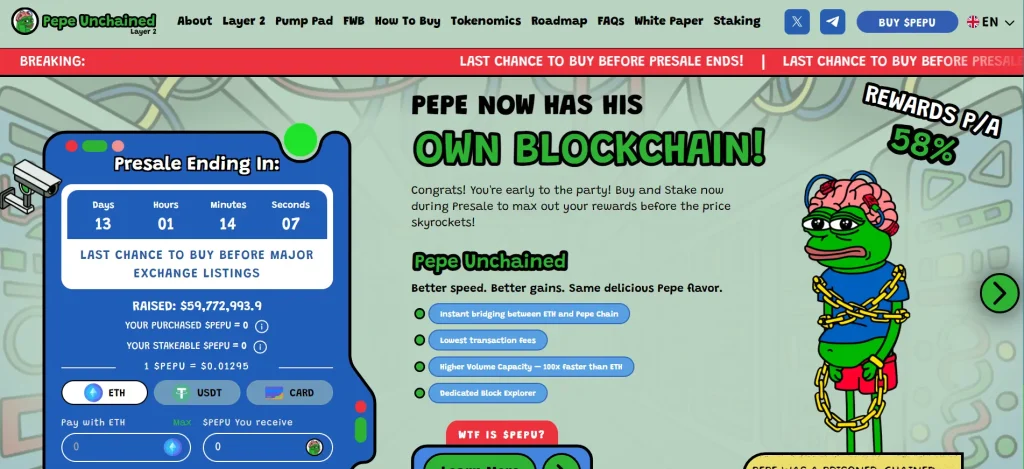 New Pepe Coin Alternative Pepe